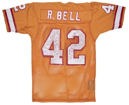 1981 Ricky Bell Game Used Tampa Bay Buccaneers Home Jersey